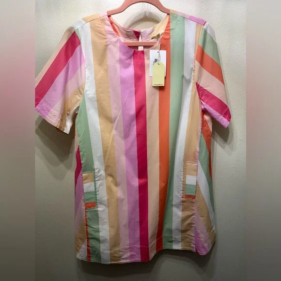 Colorful Striped Dress, new with tags! - Picture 2 of 9